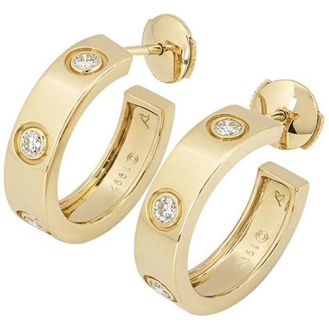 cartier love earring dupes